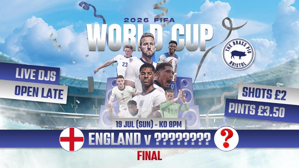 World Cup FANZONE Final - ENGLAND V ???
