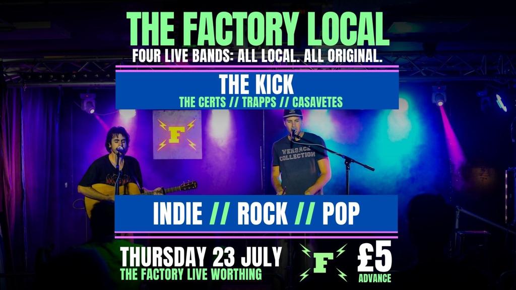 THE FACTORY LOCAL 3: INDIE ROCK/POP