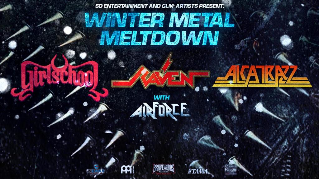 Girlschool / Raven / Alcatrazz / Airforce