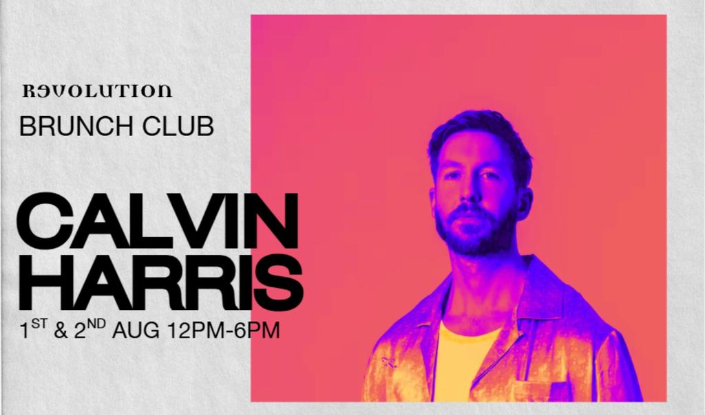 Calvin Harris Pre-Gig Themed Brunch