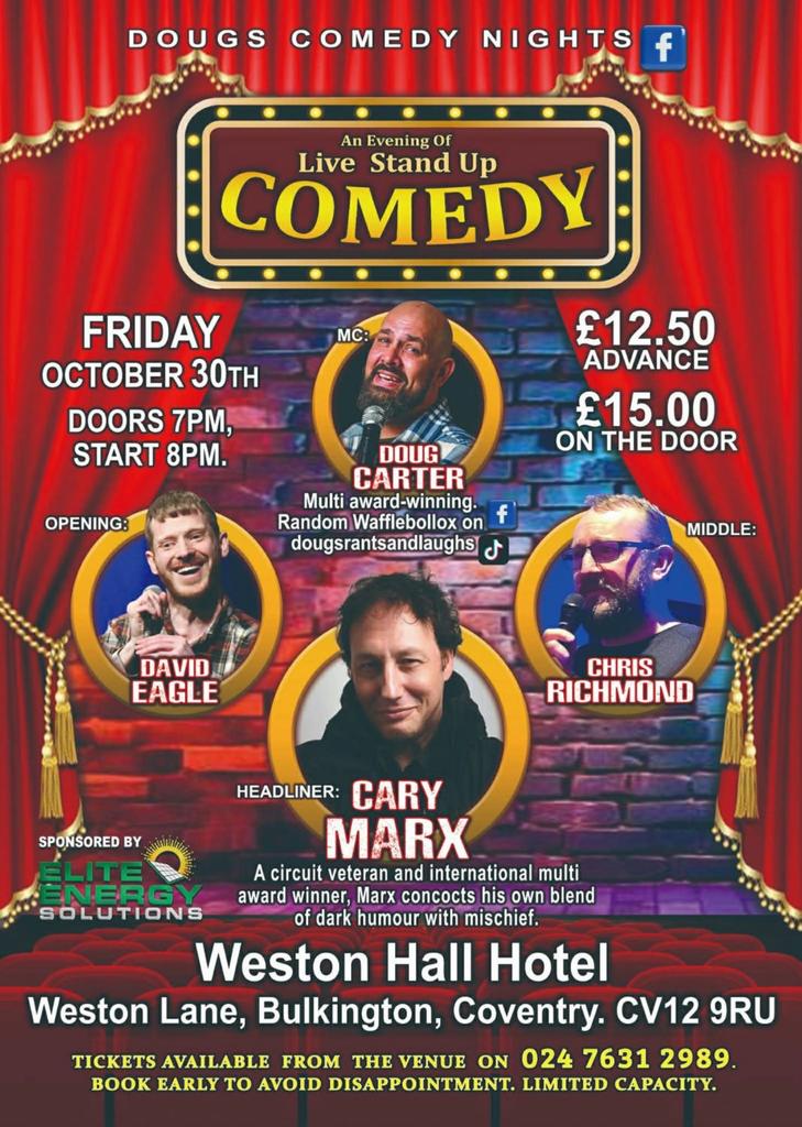 Doug's Live Stand Up Comedy Night