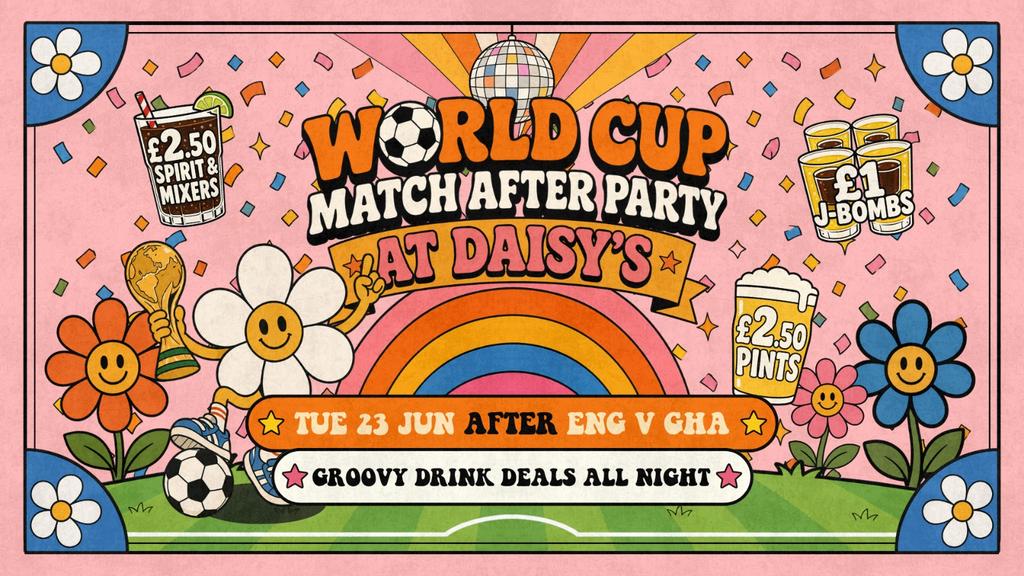 World Cup Match Afterparty ENG - GHA