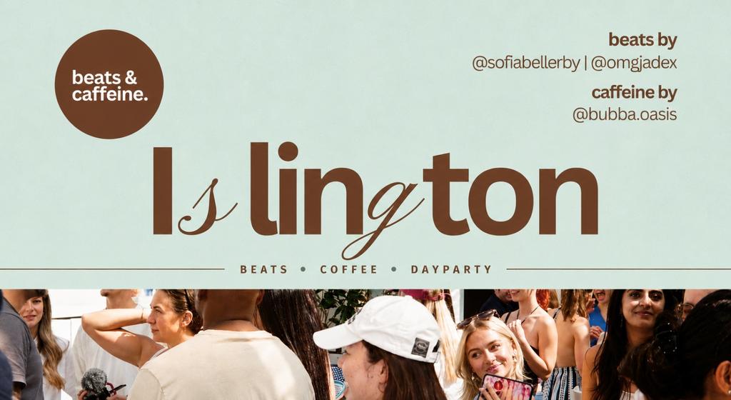 beats & caffeine: north london, islington (summer rooftop residency)