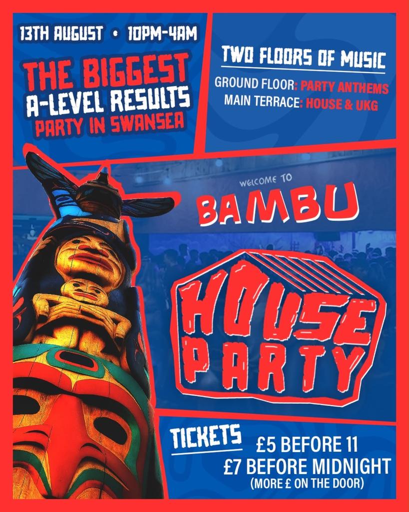 BAMBU A-LEVELS PARTY