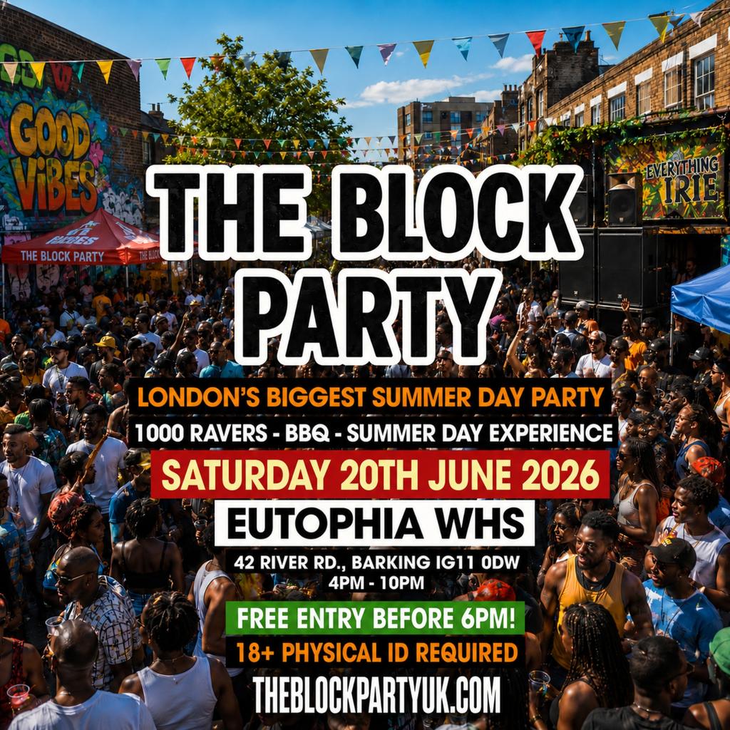 THE BLOCK PARTY - Summer Day Party (BBQ - MUSIC - OUTDOOR COURTYARD)