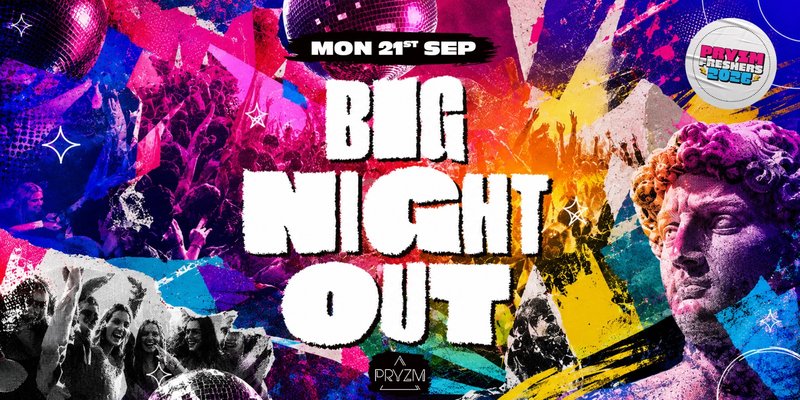 Official Sussex Freshers Welcome Party.....BIG NIGHT OUT!