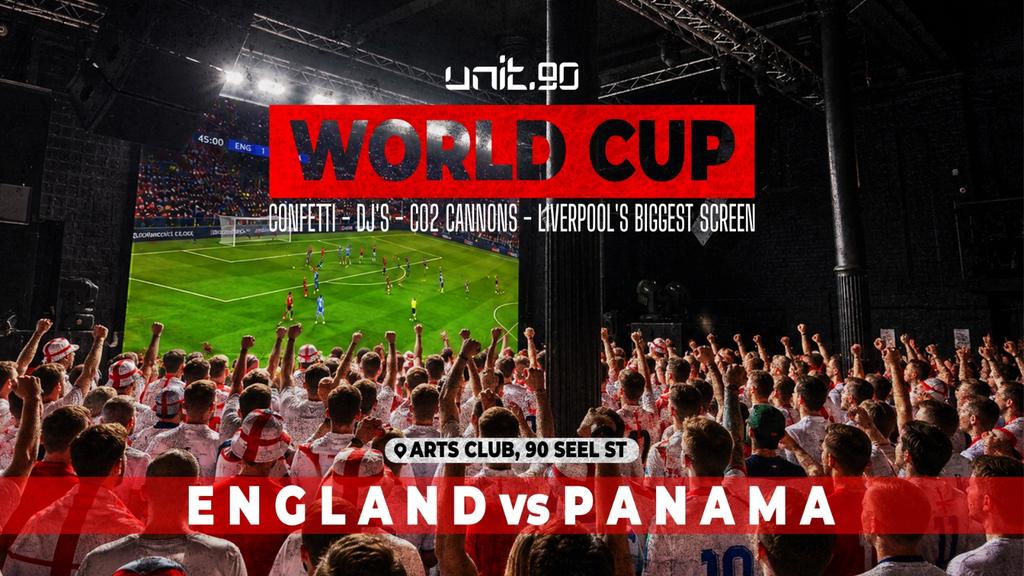⚽️🏴 UNIT.90 WORLD CUP FANZONE - LIVERPOOL'S BIGGEST SCREEN // FREE TICKETS 🏴⚽️