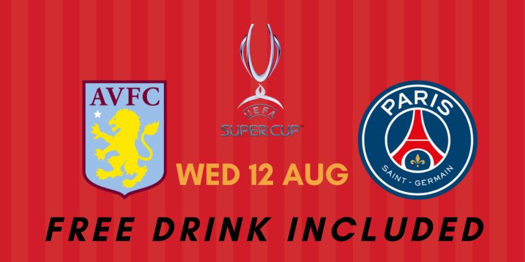EUROPEAN SUPER CUP | Aston Villa vs PSG