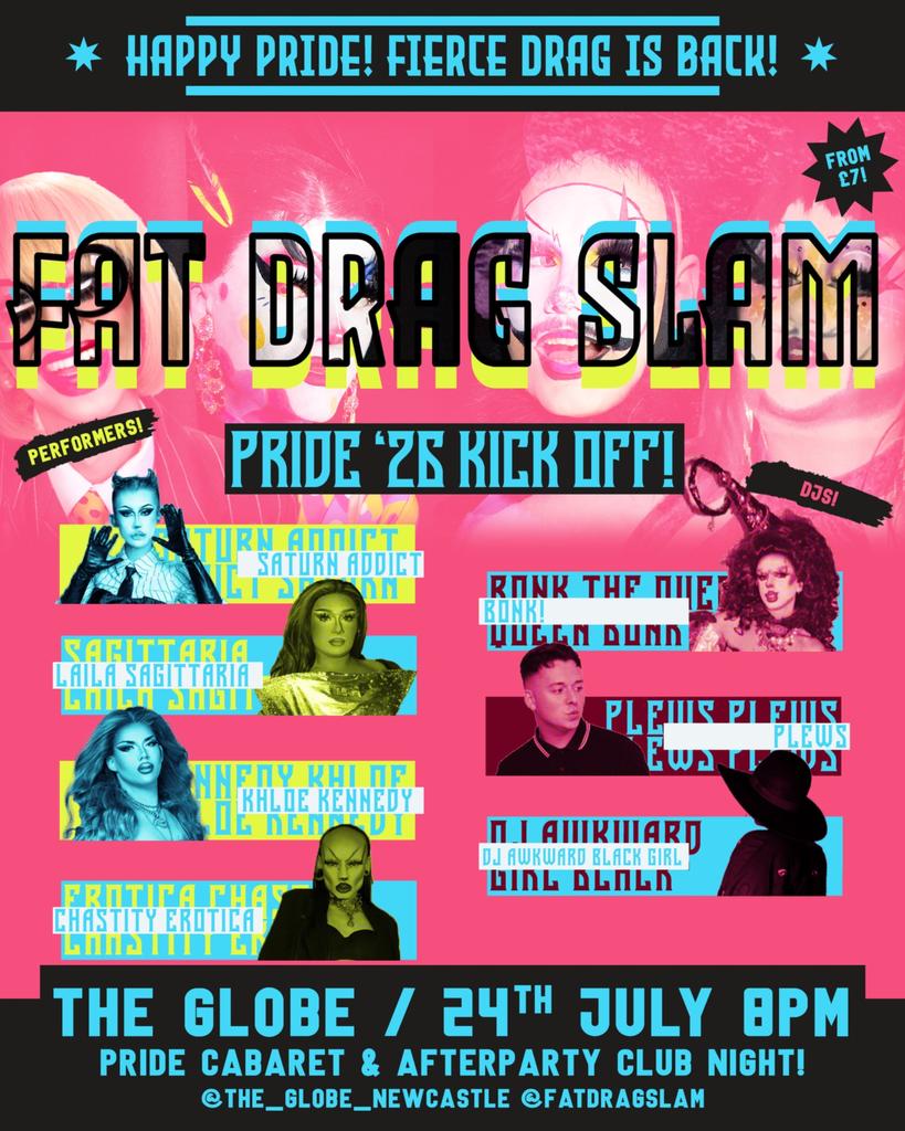 FAT DRAG SLAM // Pride 26' Party!