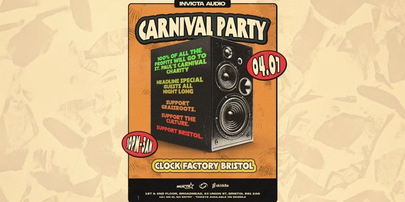 Invicta Audio Carnival Party [Charity Fundraiser]