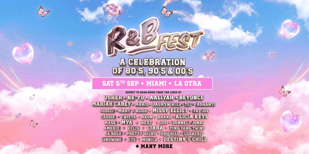 R&B Fest Is Coming To Miami!