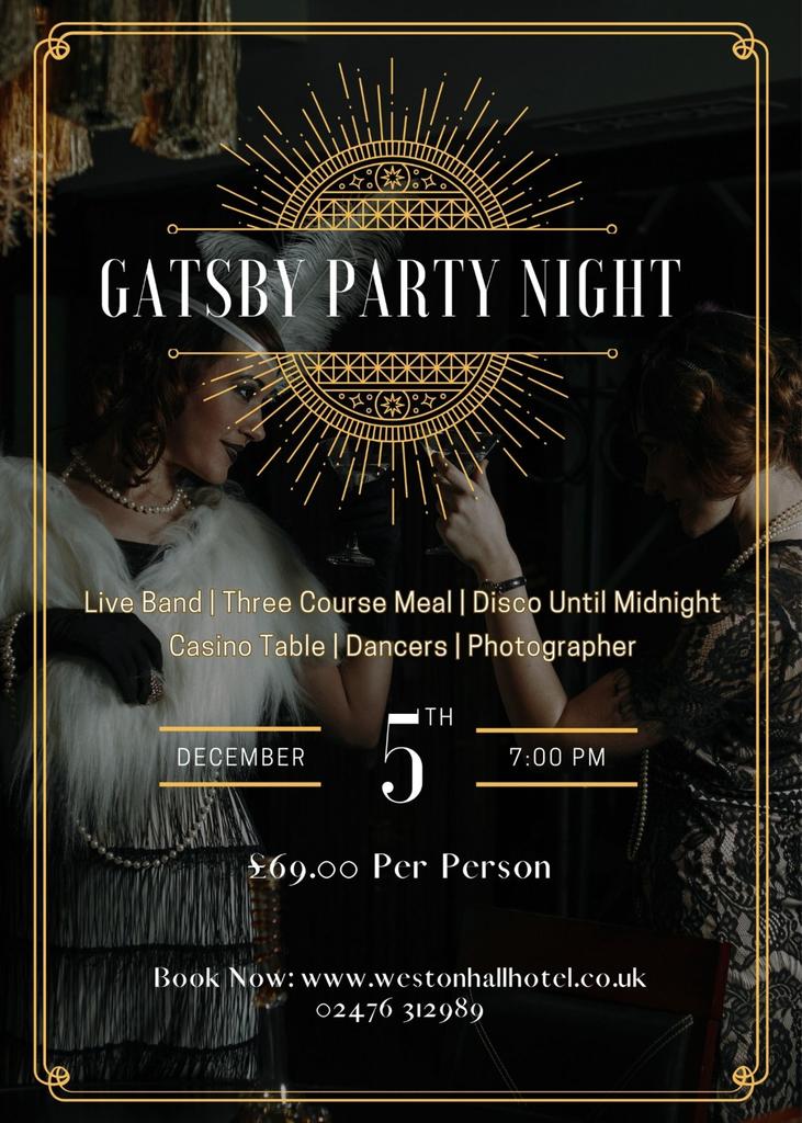 Gatsby Glamour Party Night