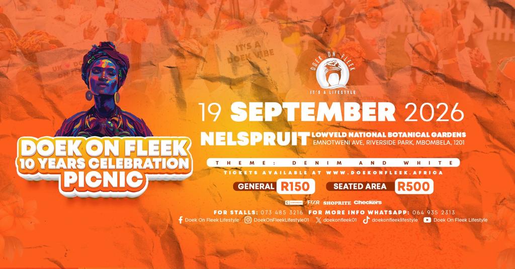 Doek On Fleek Picnic Nelspruit