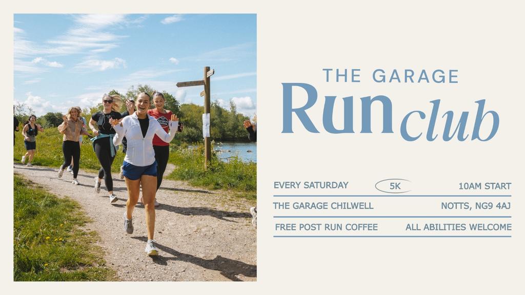 The Garage Run Club - Saturdays 10am