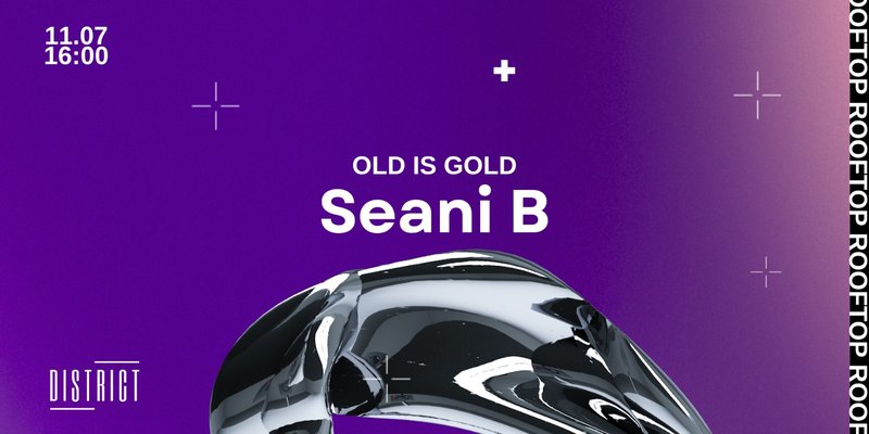 Old Is Gold Summer Rooftop Series - Seani B