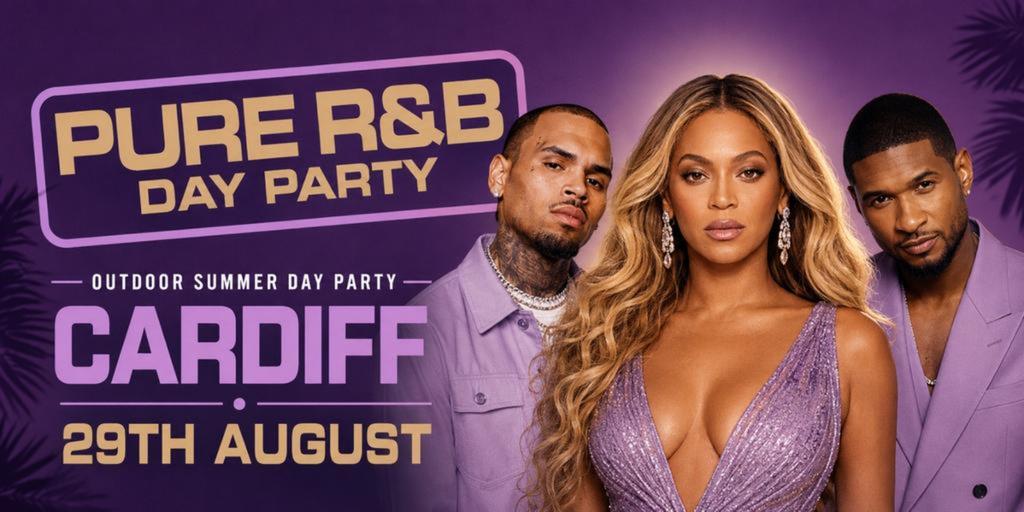 PURE R&B - Summer Outdoor Day Party Cardiff - August 29th