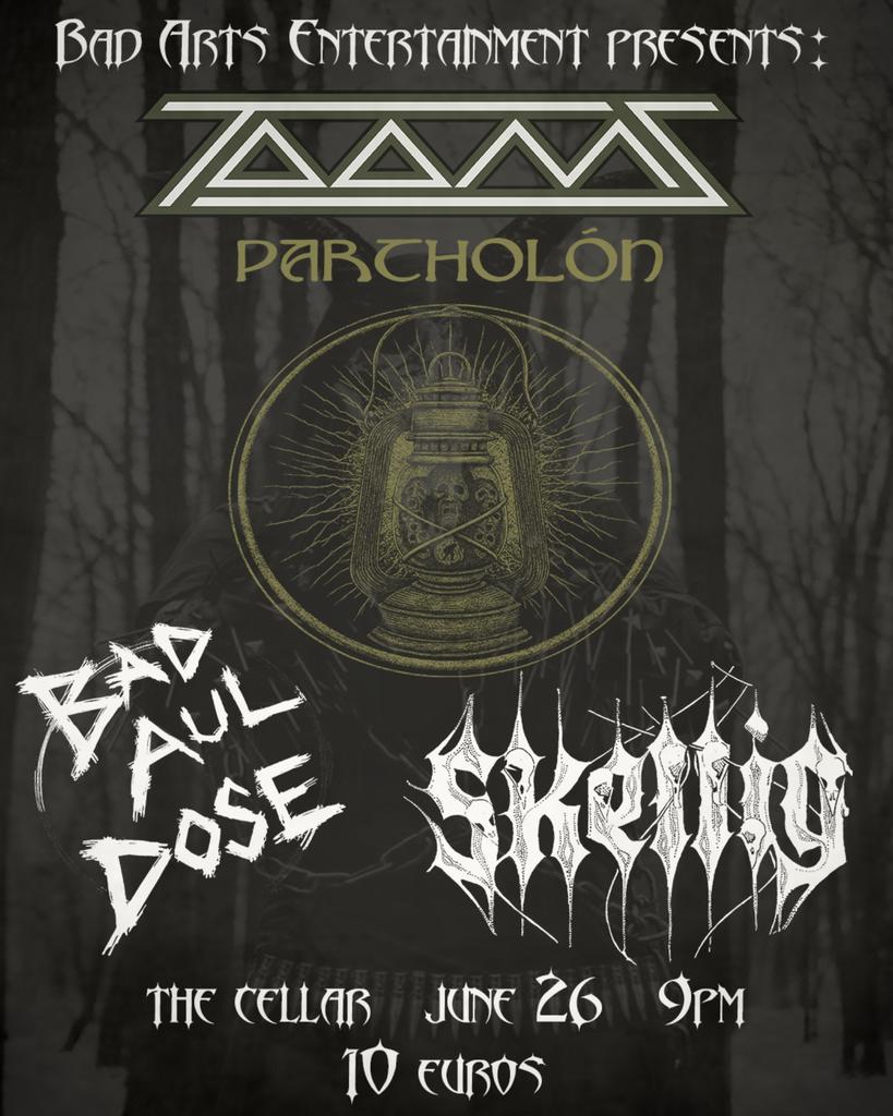 Bad Aul Dose, Tooms, Skellig, Partholón @ The Cellar