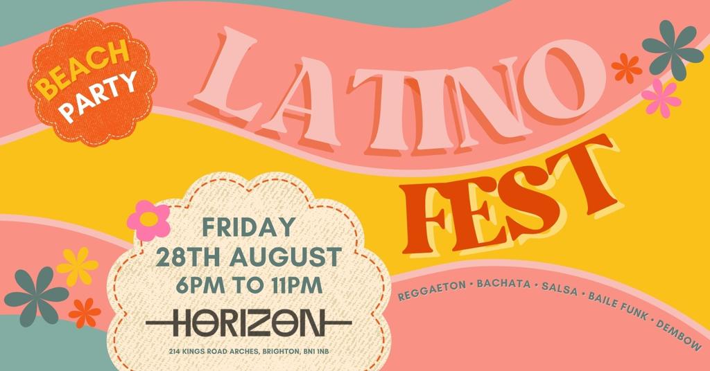 Latino Fest Beach Party (Brighton) August 2026