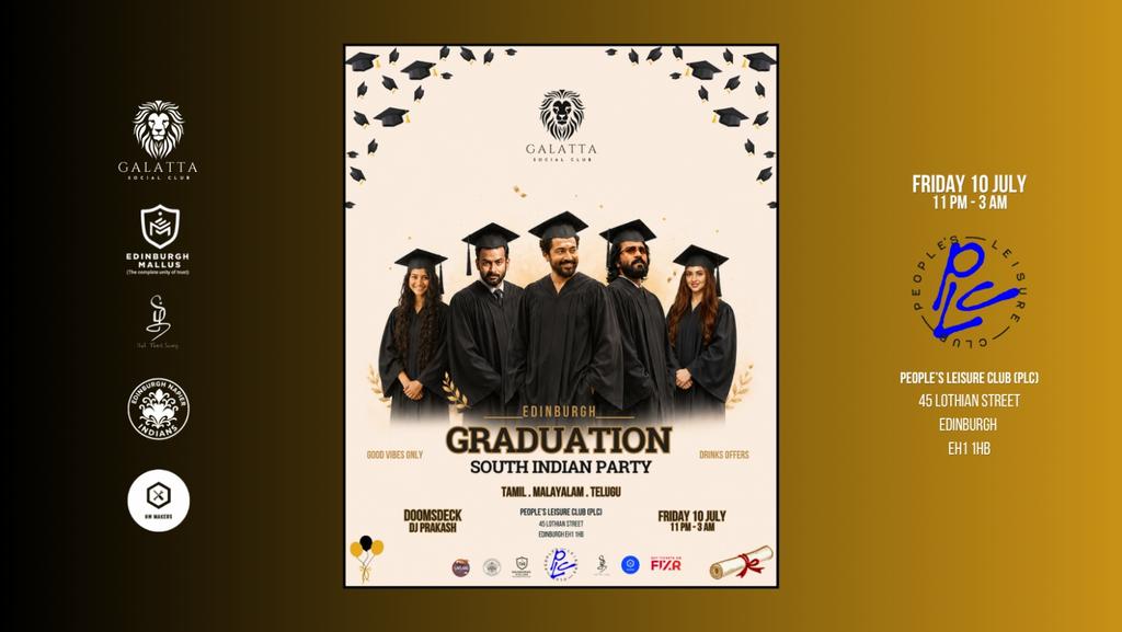 Galatta's South Indian Graduation party