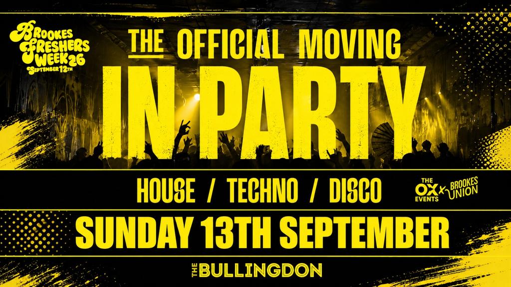 Freshers Underground Rave (The Bullingdon)