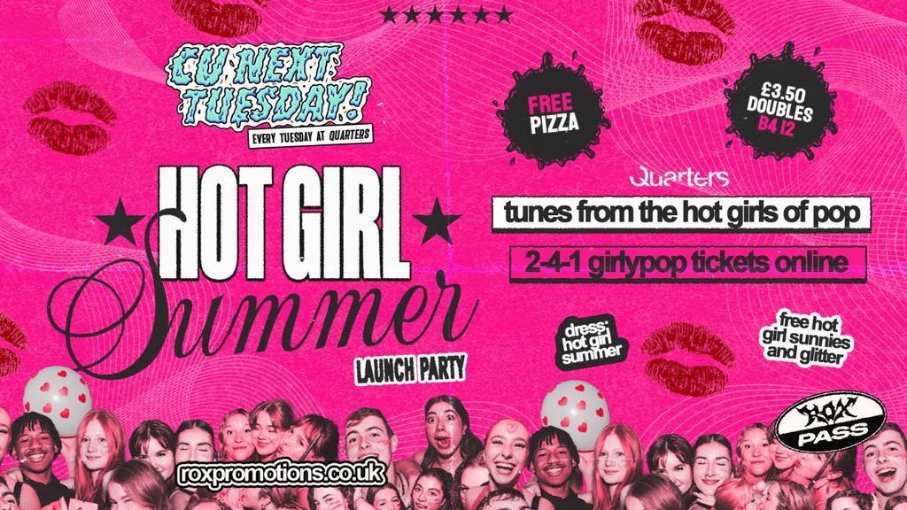CU NEXT TUESDAY | ☀️💋HOT GIRL SUMMER 💋☀️ | 09/06/2026