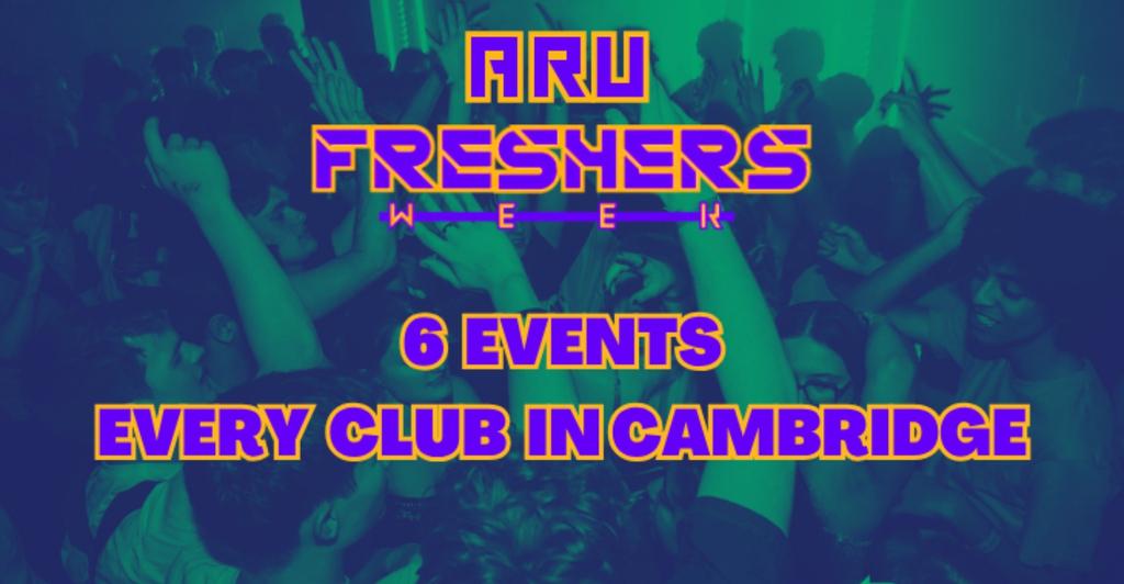 OFFICIAL ANGLIA RUSKIN FRESHERS WEEK PASS 2026