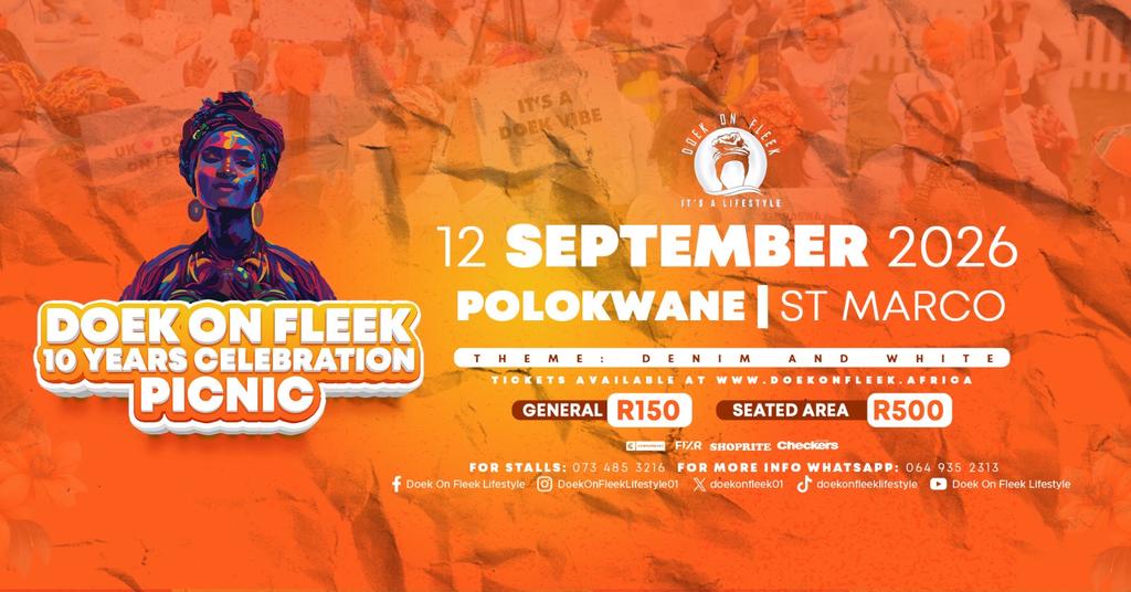 Doek On Fleek Picnic Polokwane
