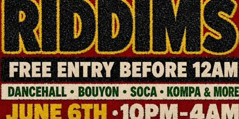 RUM & RIDDIMS – THE BEST OF THE CARIBBEAN | FREE ENTRY BEFORE 12AM