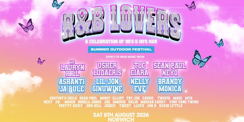 R&B LOVERS – OUTDOOR FESTIVAL JUNKYARD NORWICH – SATURDAY 8TH AUGUST [TICKETS ON SALE NOW!]