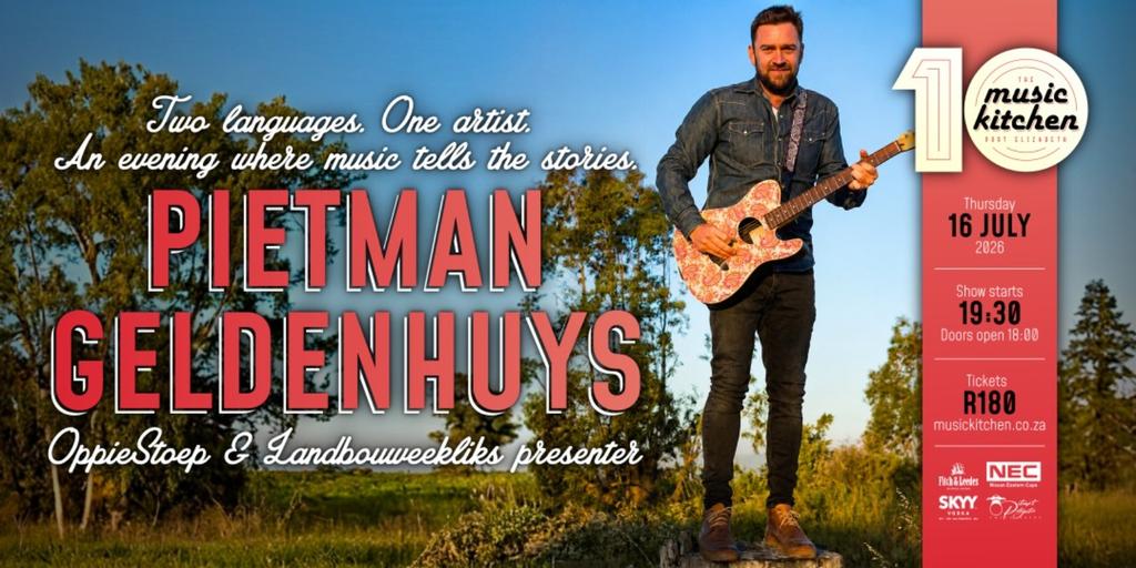 Pietman Geldenhuys live at The Music Kitchen