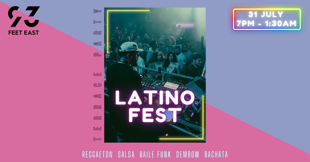 Latino Fest Summer Terrace Party (London) July 2026
