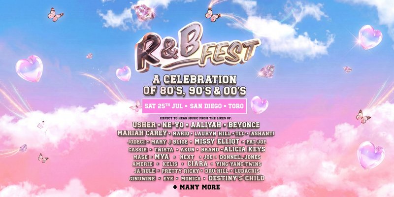 R&B Fest Is Coming To San Diego!