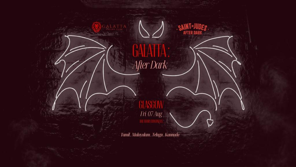Glasgow: Galatta's AFTER DARK experience