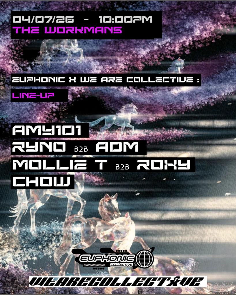 Euphonic Collective x We Are Collective presents AMY101