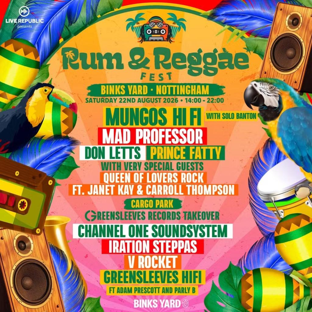 Rum & Reggae | Binks Yard, Nottingham