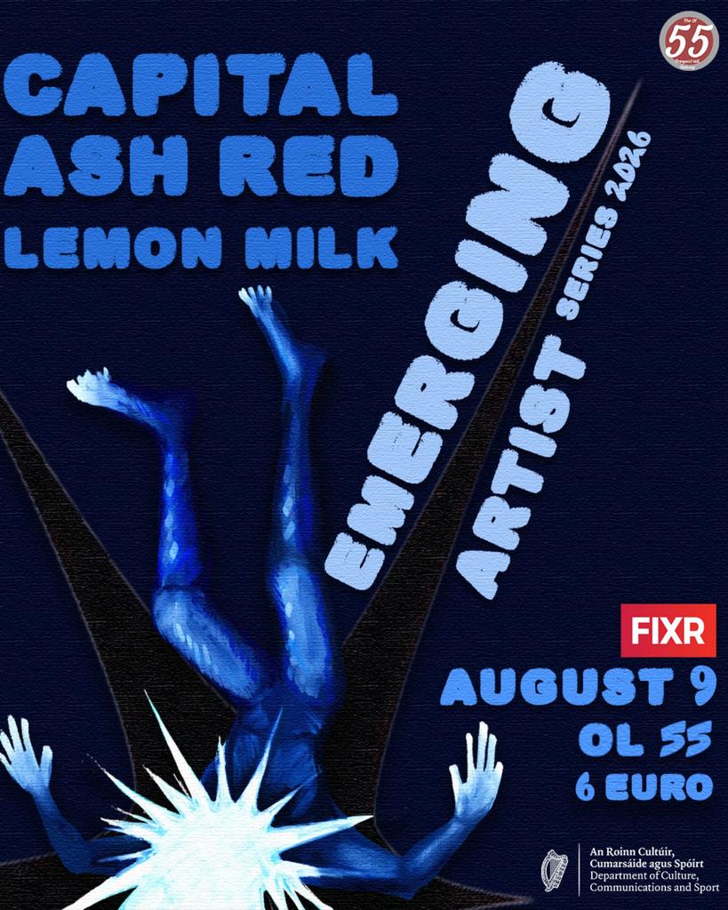 Emerging Artists Series 2026 - Capital, Lemon Milk, Ash Red