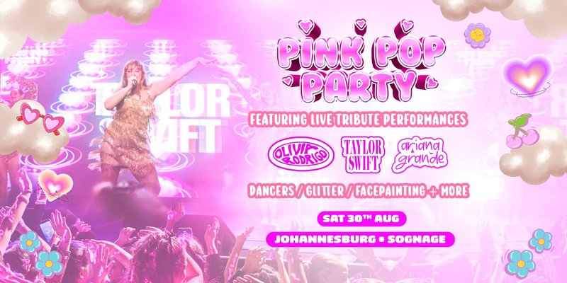 The Pink Pop Party - Johannesburg