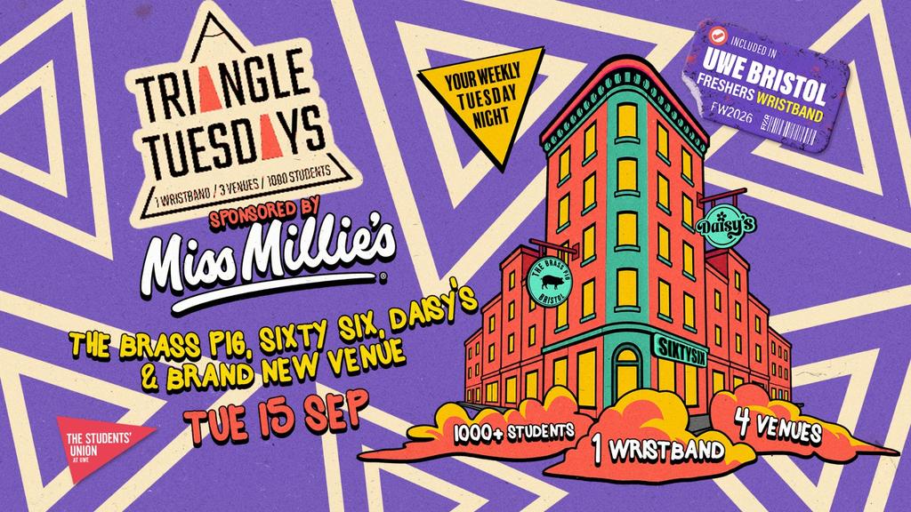 UWE Bristol Official Freshers | Triangle Tuesdays