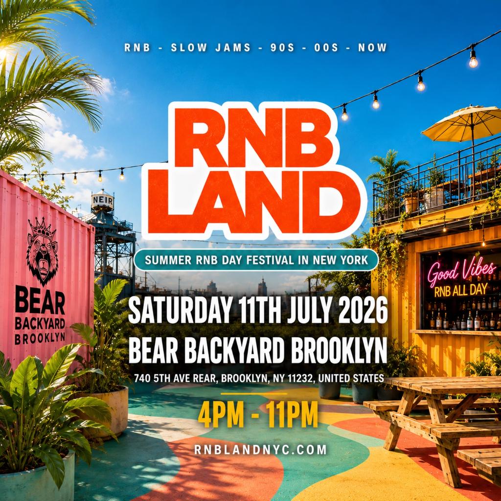 RNBLAND NYC - NYC's Biggest Summer RnB Day Festival