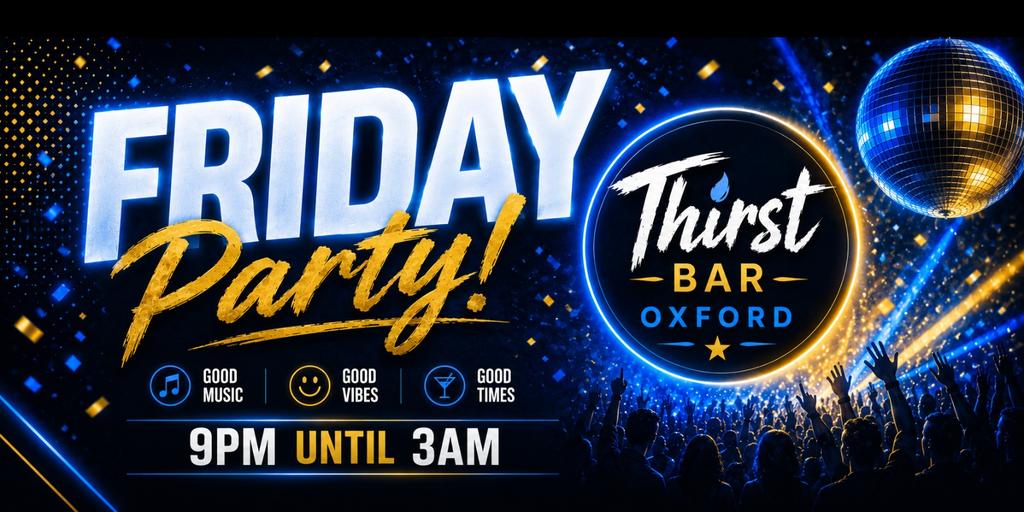Friday Night begins @ Thirst
