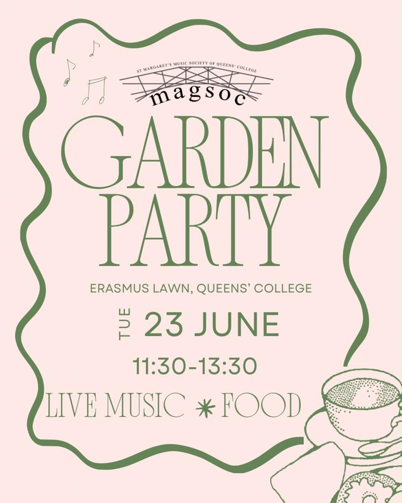 MagSoc Garden Party