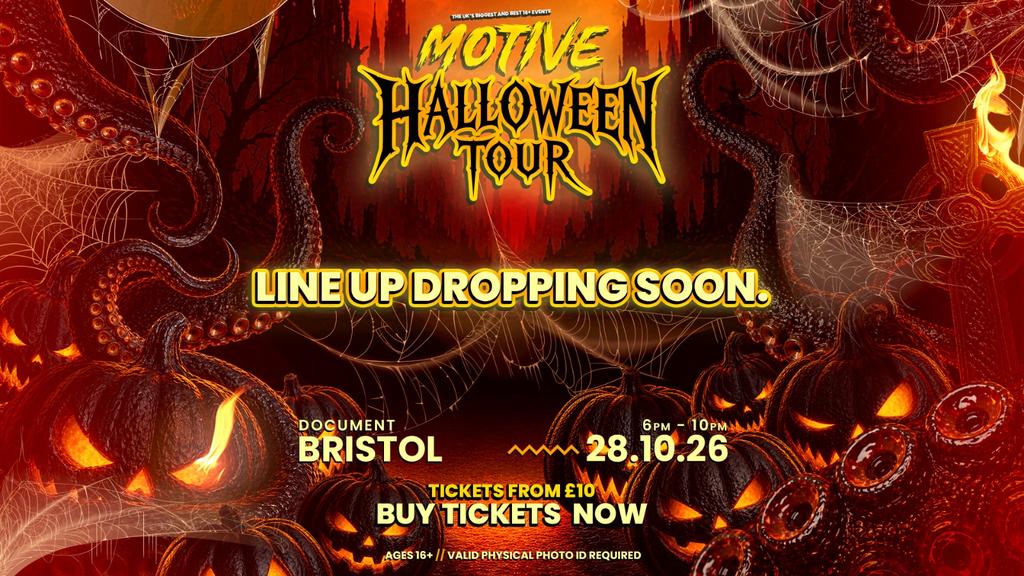 SuperMotive Bristol 16+ Halloween Rave