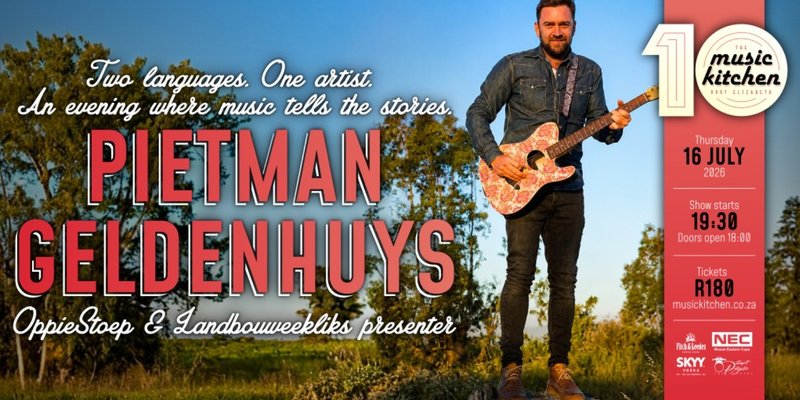 Pietman Geldenhuys live at The Music Kitchen