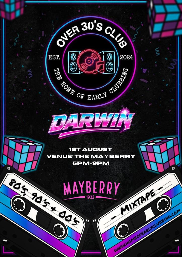Over 30’s Club Presents Daytime Disco: Darwin