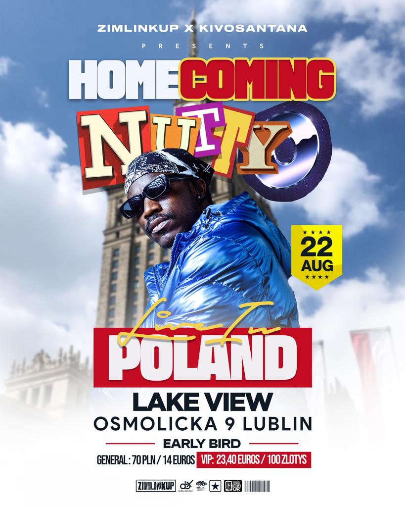 Nutty O – Homecoming Album Launch Pre-Party 🇵🇱