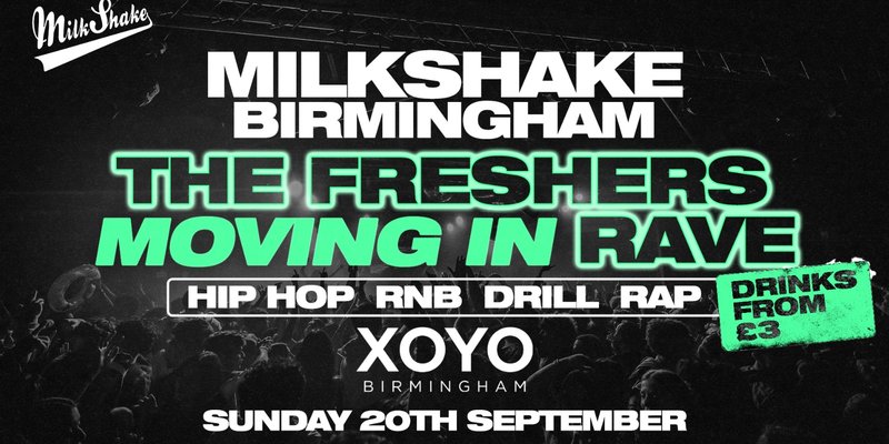 The Birmingham Freshers Moving In Rave