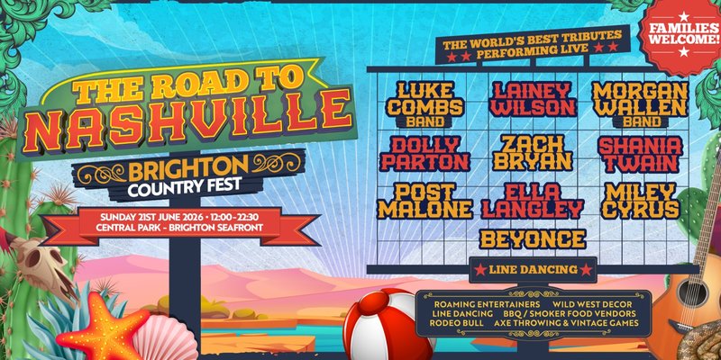 Road to Nashville Outdoor Festival | Brighton Seafront