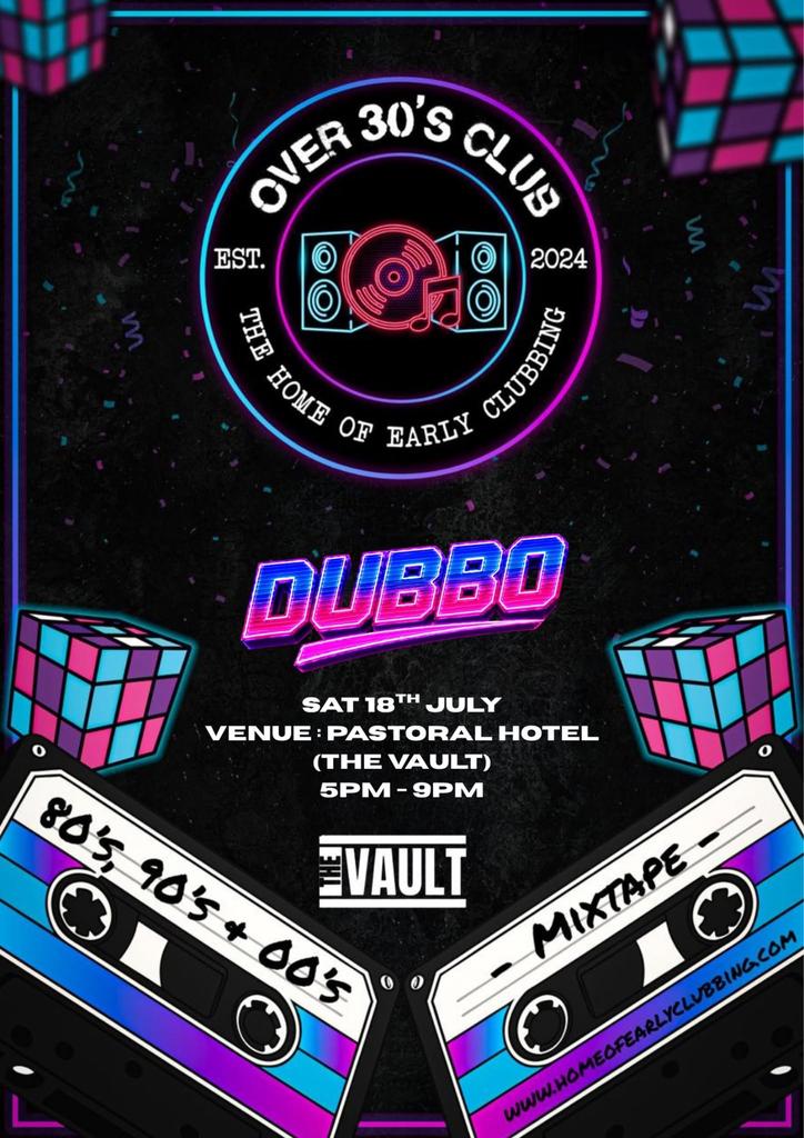 Over 30s Club Presents Daytime Disco - Dubbo (Round 2)