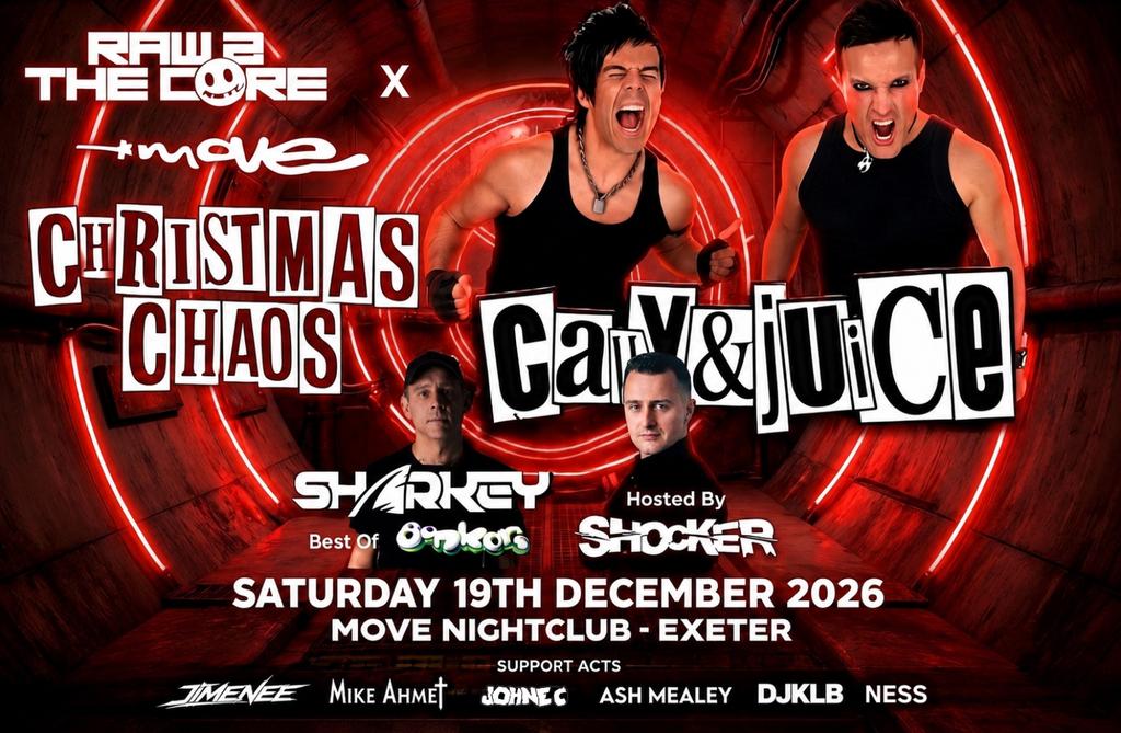 R2TC X MOVE - CALLY & JUICE - SHARKEY - SHOCKER - 19/12/26