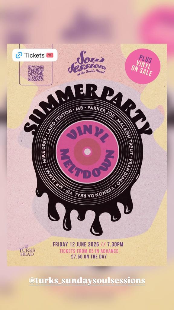Summer Party…..Vinyl Meltdown